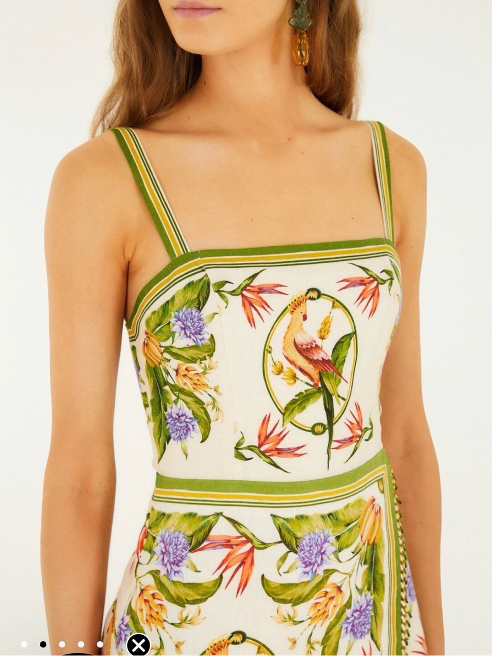 Farm rio Anthropologie scarf dress, worn once! - Picture 3 of 4